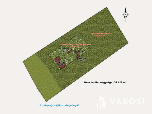 Gazdálkodásra, lovas turizmusra alkalmas Ásotthalmi birtok