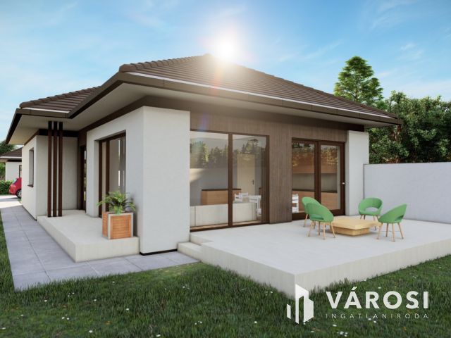 95 m2-es, új építésű ház a Várfürdő közelében eladó