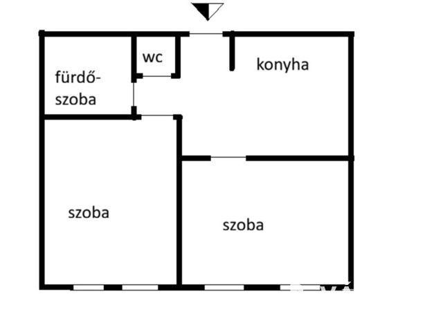 Újszerű, 29 nm-es lakás Sárvár központi részén